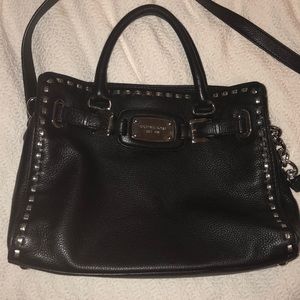 Practically New black Michael Kors crossbody bag